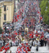 17 mai med regn, sludd og kaldvær. Foto: Dagbladet.