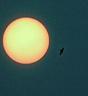 SÃ¥ kom solen til Beijing. Foto: Aftenposten.