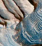 Rynkene på Mars. Foto: NASA.