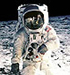 MÃ¥nelandingen, en klassiker i vÃ¥r tid. Foto: NASA.