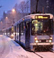 Snø og kulde skapte kaos. Foto: Aftenposten.