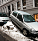 Idiotparkering de luxe. Foto: Aftenposten.