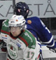 Tacklingen som har rystet Sverige. Foto: Hockeyexpressen.