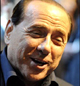 Ikke særlig medfølende Berlusconi. Foto: BBC.