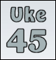 Ukens for Uke 45. Grafikk: VampBea.
