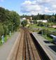 Oversikt over Bøler T-banestasjon. Foto: TT.