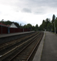 Holmen T-banestasjon. Foto: TT.