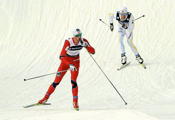 Petter Northug Jr i aksjon.