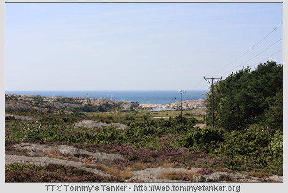 Tjurpannan sett nordfra. Foto: TT.
