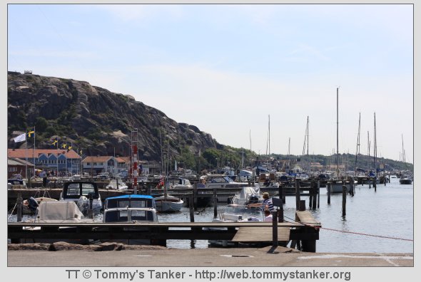 Havnen-Marinaen i Grebbestad. Foto: TT.